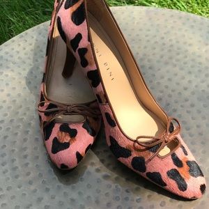 GIANNI BINI Shelby Pink Leopard Sz. 9 Pumps